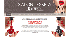 Desktop Screenshot of manikura-jessica.cz